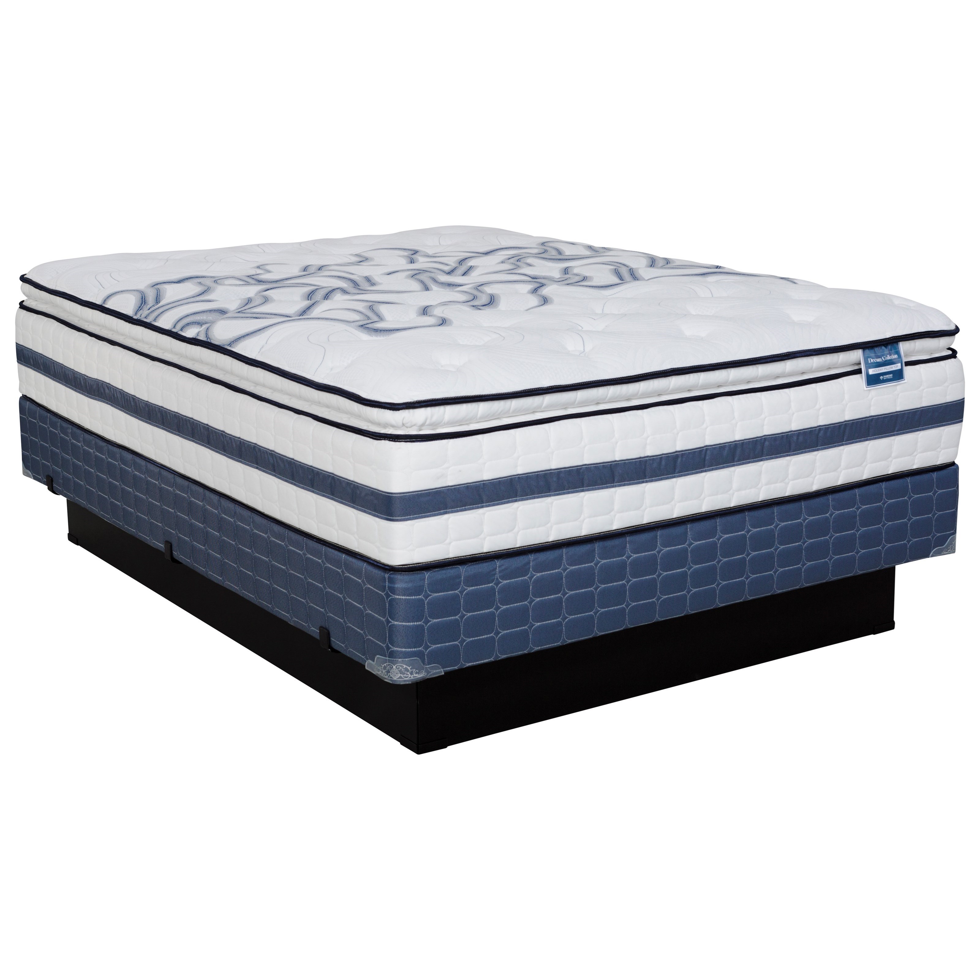 Diamond Mattress Dream Holiday Euro Top Queen Medium Firm Euro Top